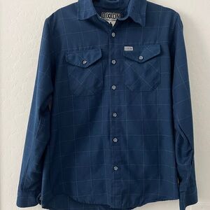 Dixxon “The Myers” Blue Plaid Button-Up Flannel Shirt - Small